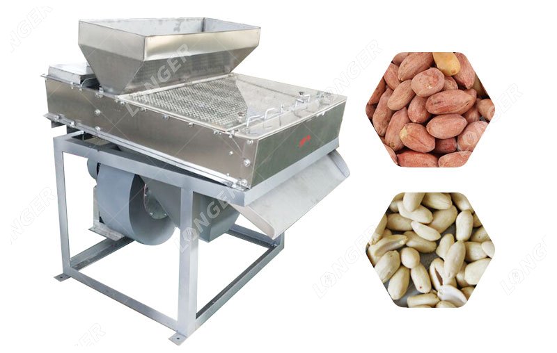 Máquina de pelar de cacahuate tostado Peladora Proveedor