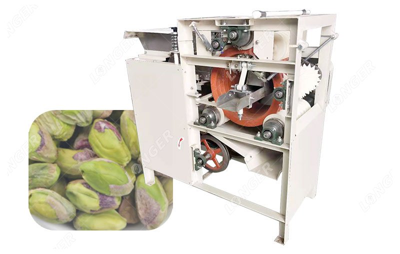 maquina peladora de pistachos automática