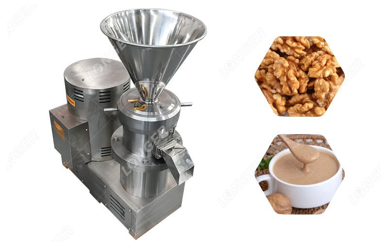 Máquina para hacer mantequilla de pasta de nuez de nogal eléctrico