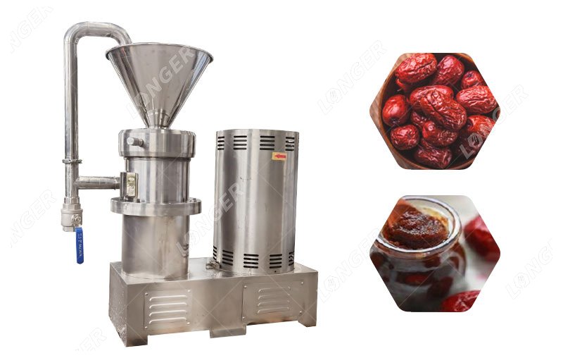 Molinillo de pasta de azufaifo dulce máquina para hacer pasta de dátiles