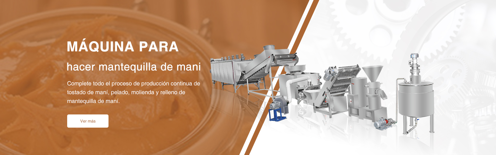 Máquina para hacer mantequilla de mani