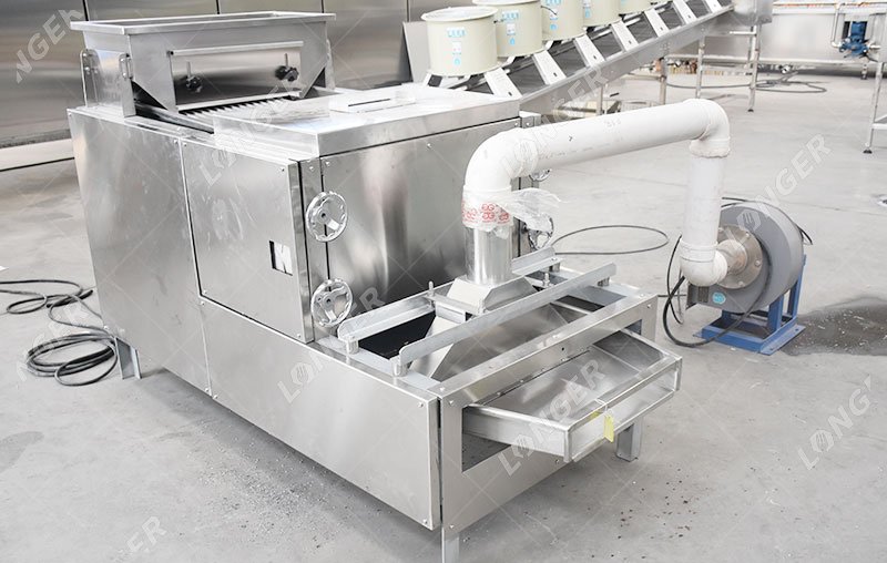 máquina trituradora de cacao industrial