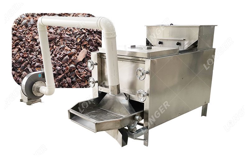descascaradora de cacao industrial