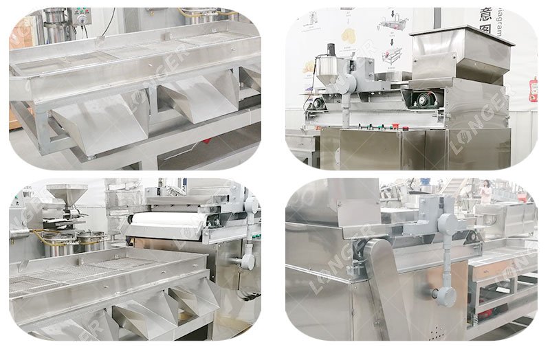 máquina de cortar de cacahuete