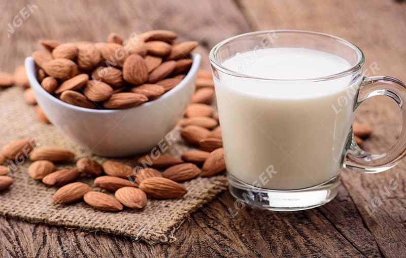 leche de almendras