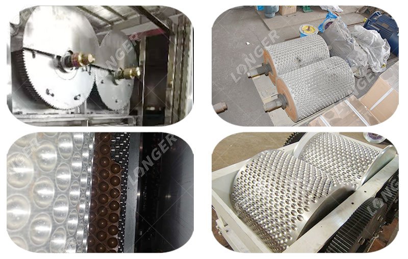 venta máquina formadora de frijol chocolate