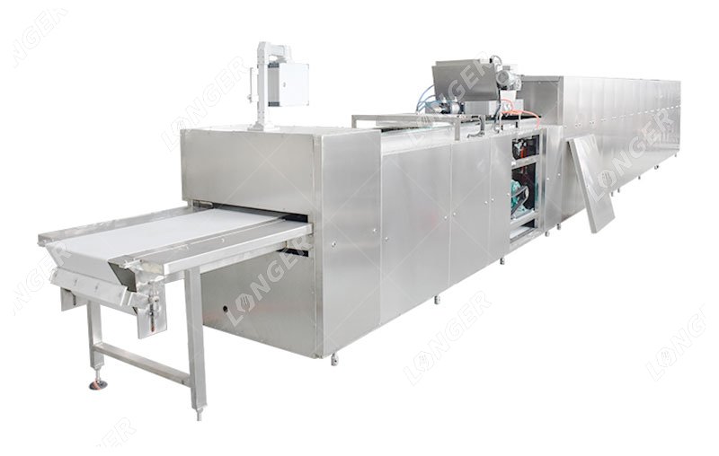 máquina dosificadora de chocolate industrial