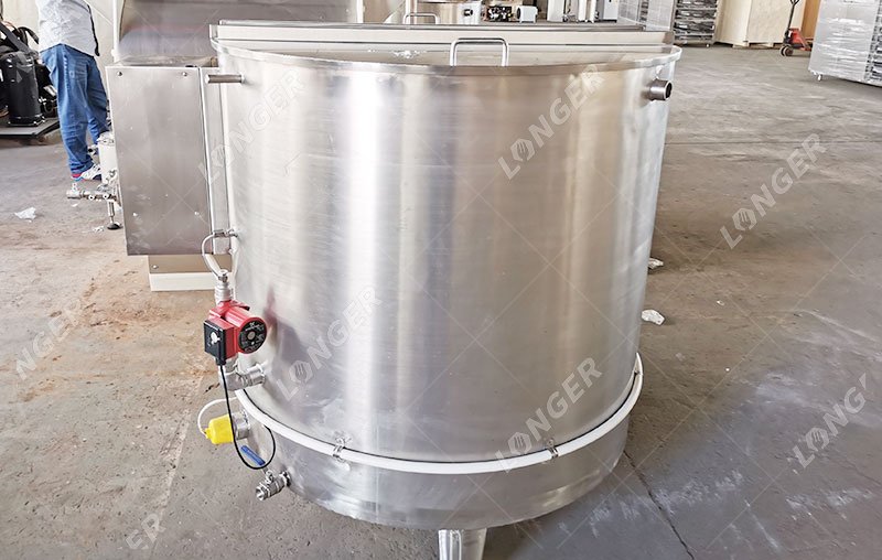 olla para derretir chocolate industrial