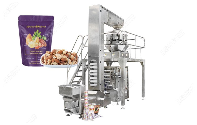 envasadora de frutos secos 15-80 sacos/min