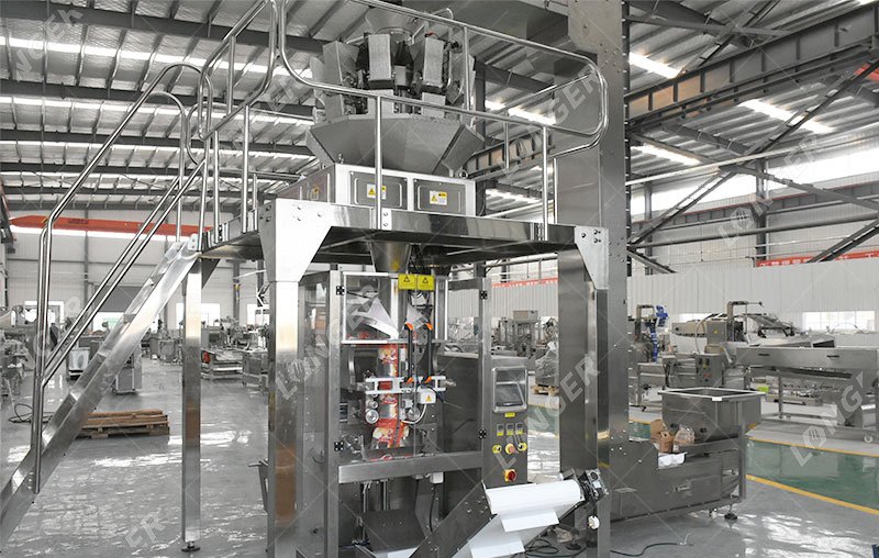 máquina envasadora de nueces 15-80 sacos/min
