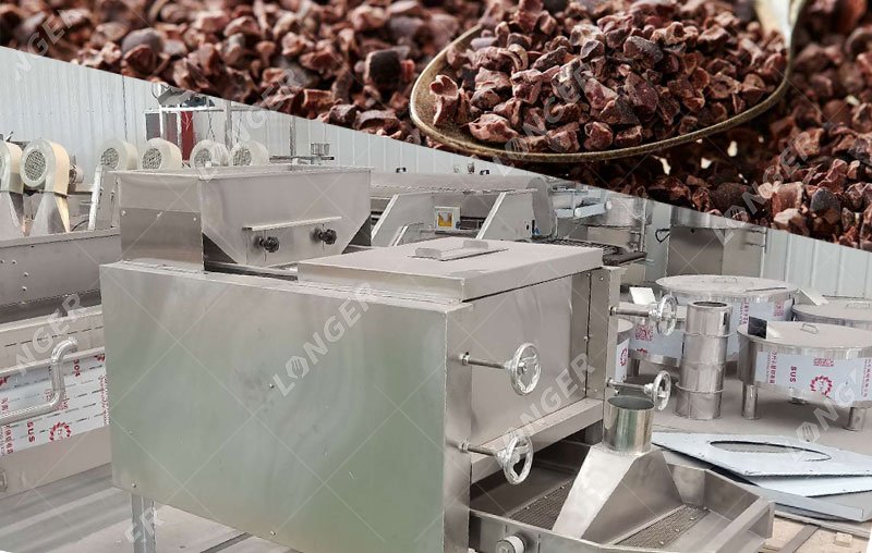 Peladora de cacao 100kg/h en Colombia