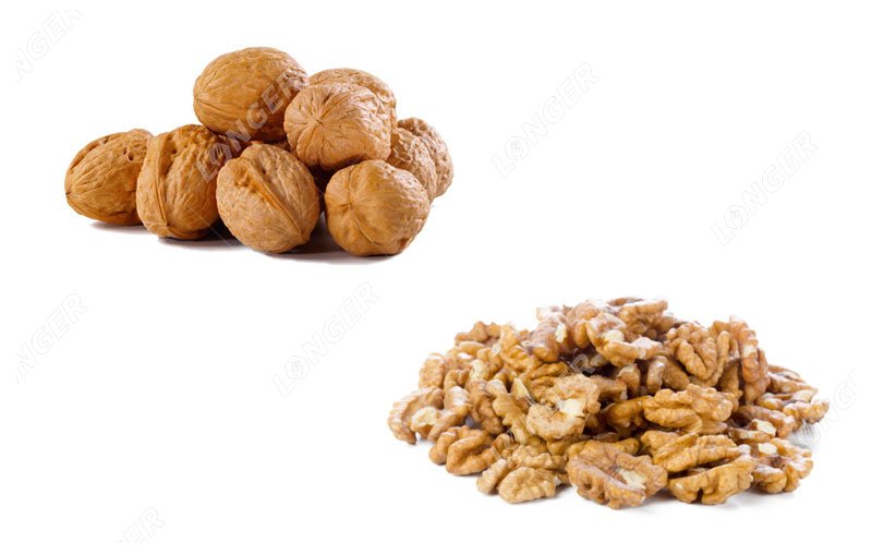 nuez descascarillada