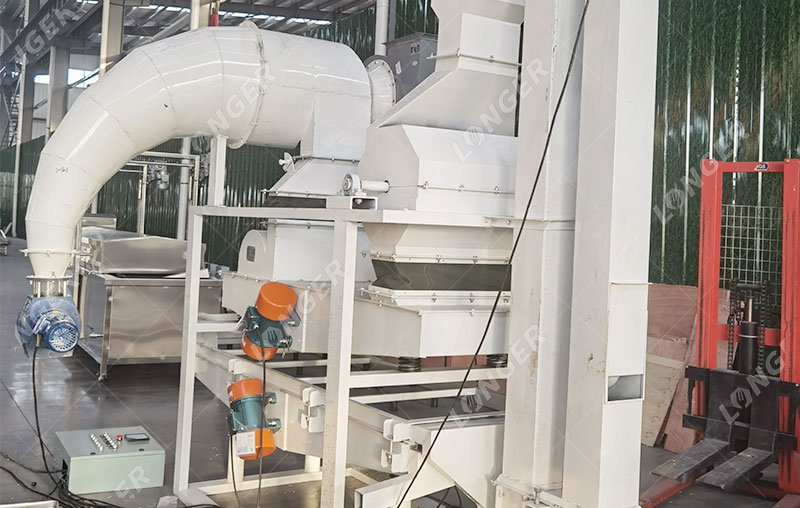 Máquina peladora de semillas de melón industrial