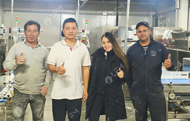 Línea de producción de chocolate puesta en marcha en Colombia