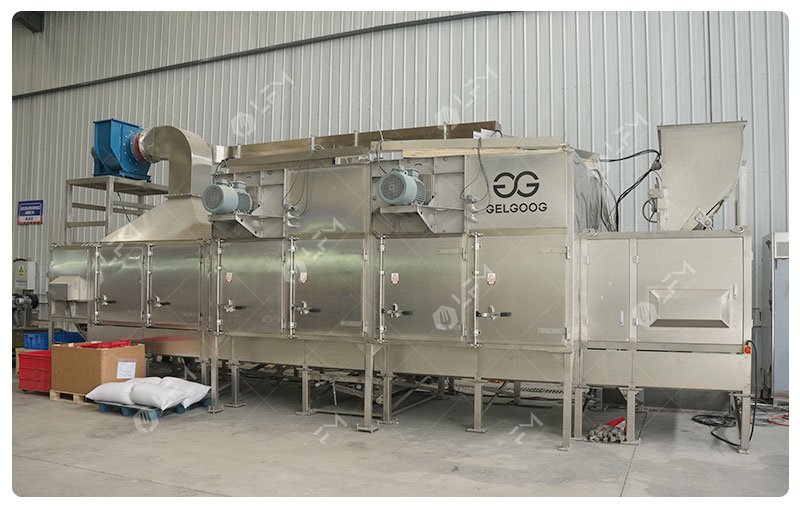 Fabricante de tostadoras industriales de pistachos